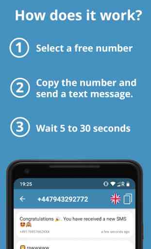 Receber SMS - Números virtuais 1
