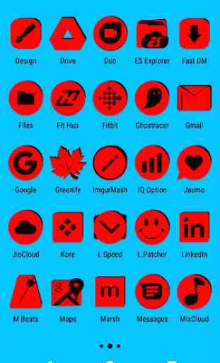 Red and Black Icon Pack ✨Free✨ 3