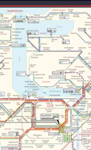 Rostock Metro Map 2