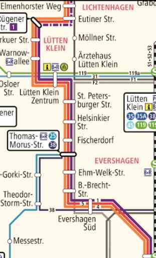 Rostock Metro Map 3
