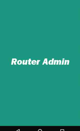 Router Admin 1