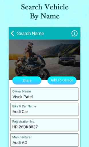 RTO Info - Driving Licence : Vehicle Owner Details 2