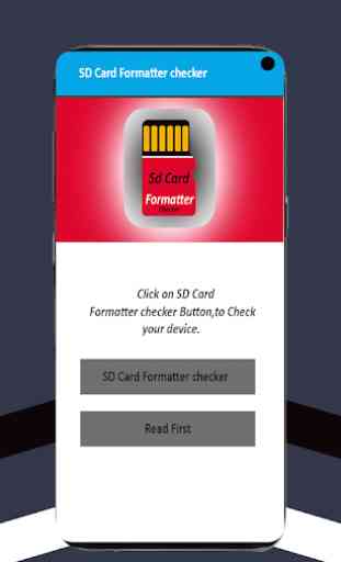 SD Card Formatter checker 2