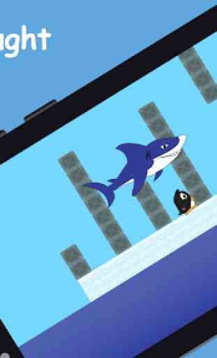 Shark vs Penguin - Hungry Shark 1