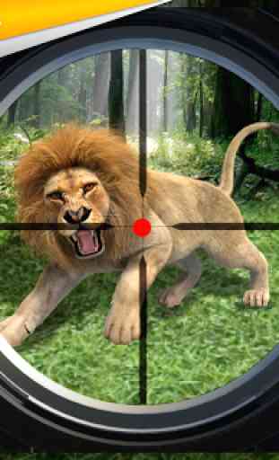simulador de jipe de caça de animais: caça sniper 1