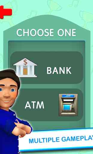 Simulador de máquina ATM - jogo de caixa 2