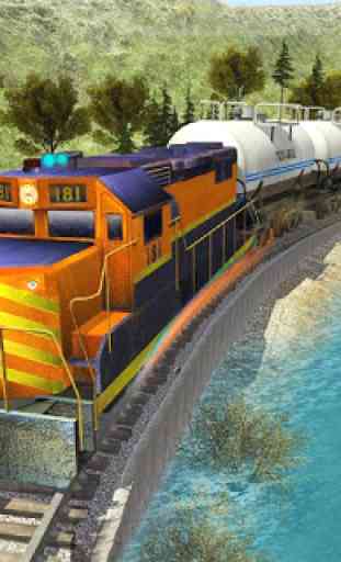 Simulador de trem a óleo 2019 4