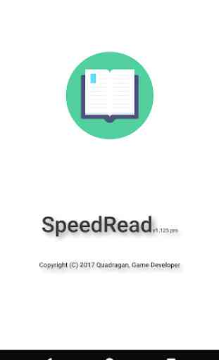 SpeedRead, Spritz Reading Free 1