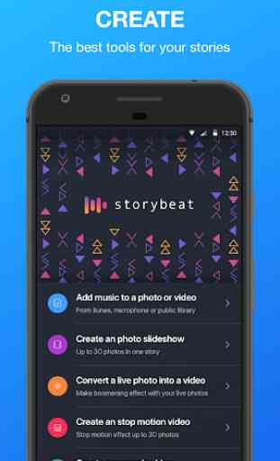 Storybeat, unleash your creativity 1