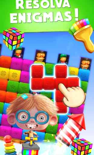 Toy Box Crazy - combine e estale os cubos 2