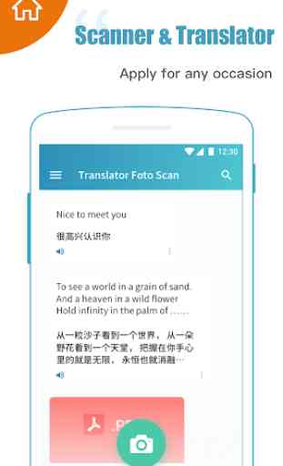 Translator Foto Scan - Tradutor & File Scanner 1