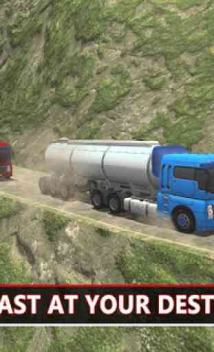 Transporte de caminhão petroleiro: Hill Drive 1