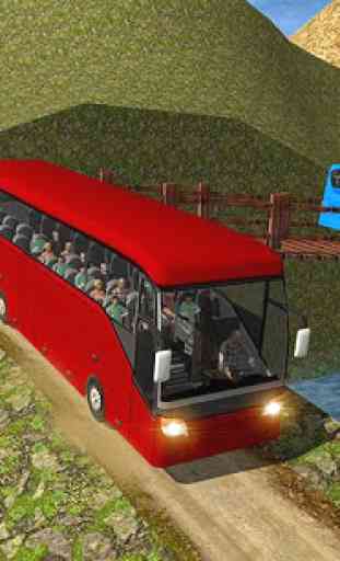 Uphill offroad bus driving sim 4