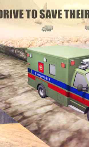 US Army Ambulance Rescue Game. 3