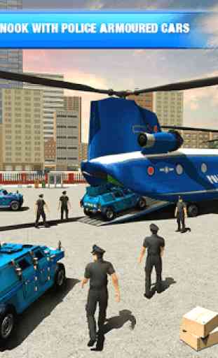 US Police Plane Transporter - Transport Simulator 4