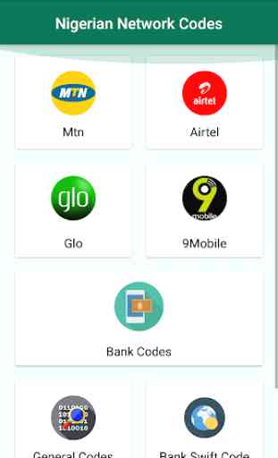 Ussd Codes for Nigerian Networks & Banks 2