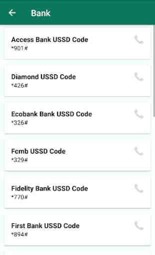 Ussd Codes for Nigerian Networks & Banks 3