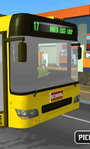velho escola ônibus simulador 19 3