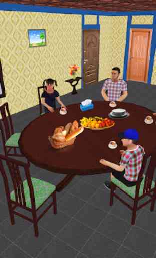 Virtual Avó Simulador: Diversão em Família Feliz 1