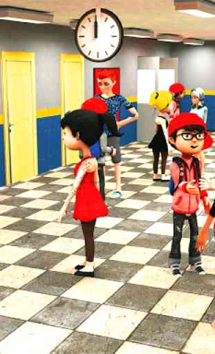 Virtual High School Simulator - Jogos de escola 3D 1