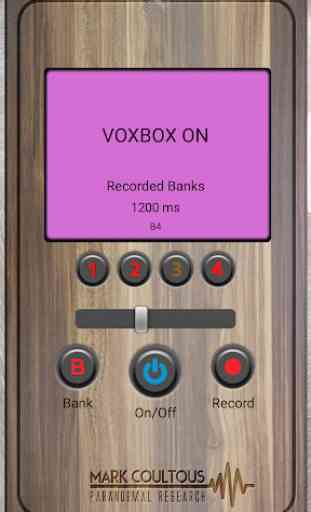 VoxBox ITC Spirit Box 3
