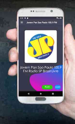 Jovem Pan Sao Paulo 100.9 FM Radio SP Brasil Livre 1