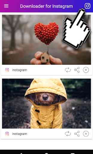 Baixar vídeos e Fotos do Instagram 1