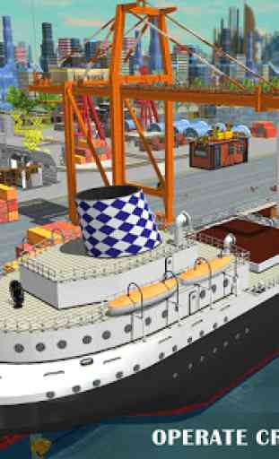 carga navio construir cruzeiro simulador: agua Táx 2