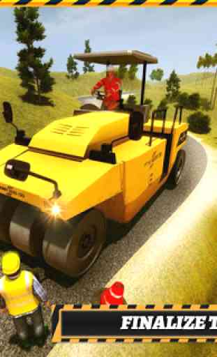 Construção de Estradas 2018: Highway Builder Sim 1