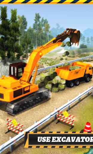 Construção de Estradas 2018: Highway Builder Sim 2