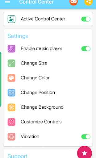 Control Center iOS 4