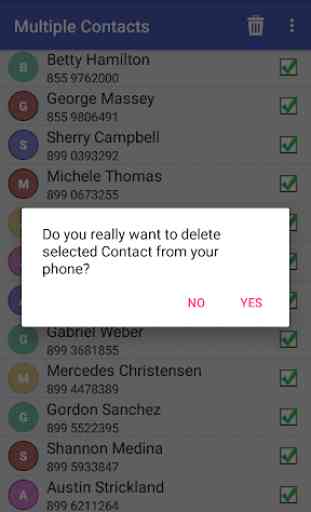 Delete Phonebook Contacts: Phone Numbers Eraser 4