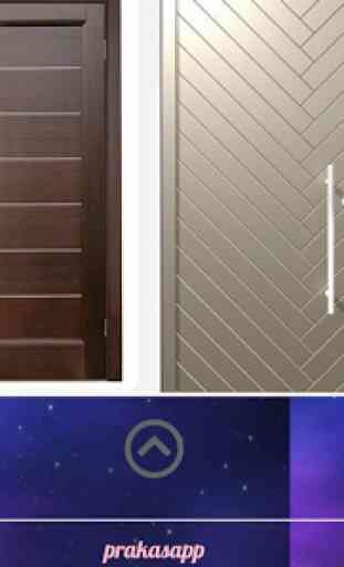 Design de porta de madeira 3