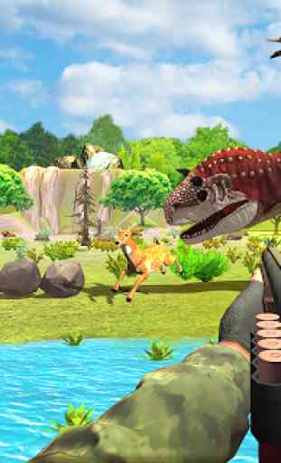 Dinossauros caçador selvagem safari na selva 2 4