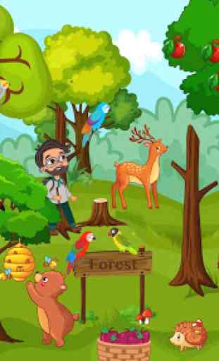 Finja a vida da floresta: explore jogos selvagens 4