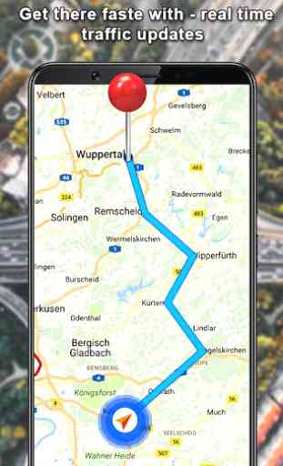 GPS Navegação rota Localizador 3