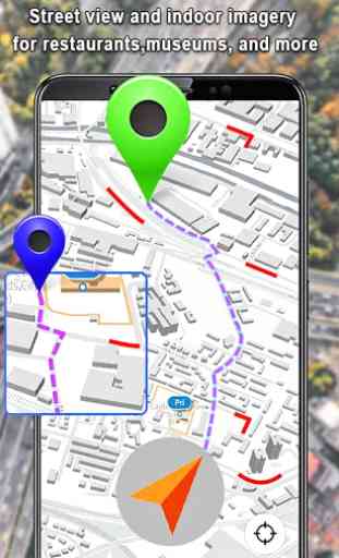 GPS Navegação rota Localizador 4