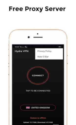 Hydra Vpn (Dns Leak) - Free Unlimited VPN 3