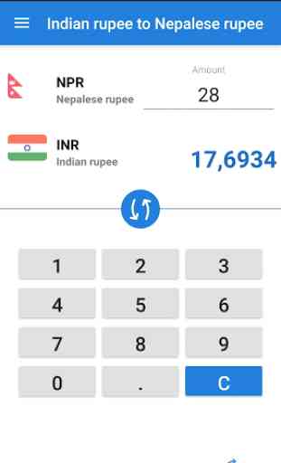 Indian rupee Nepalese rupee / INR to NPR Converter 2