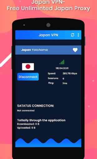 Japan VPN-Free Unlimited Japan Proxy 1