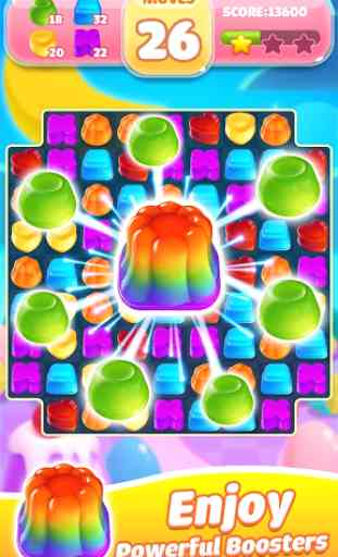 Jelly Jam Crush - Match 3 Games & Free Puzzle Game 3