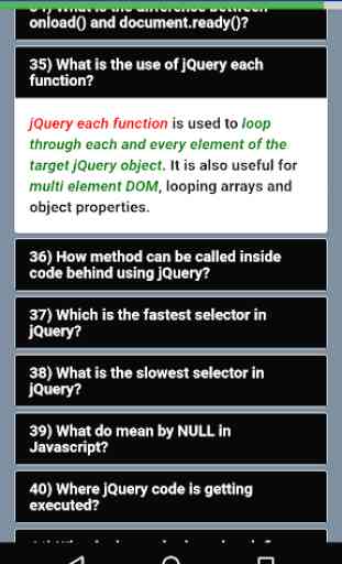 JQuery Interview Questions 4