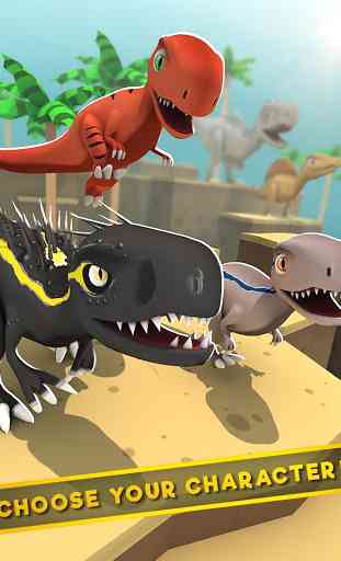 Jurassic Alive: Jogo de dinossauro do mundo T-Rex 2