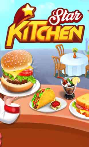 Kitchen Star Craze - Chef Restaurant Cooking Games 1