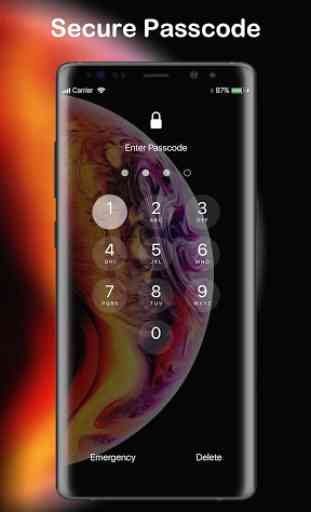 LockScreen Phone XS - Notificação 2