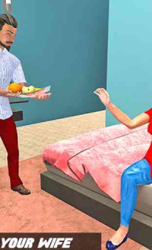 mãe grávida virtual: simulador de família 2