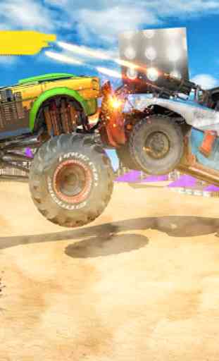 Monster Truck Crash Derby: Stunts Sem Medo 2019 1