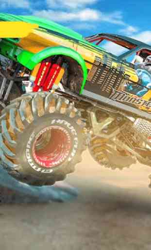 Monster Truck Crash Derby: Stunts Sem Medo 2019 4