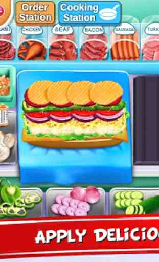 My sandwich Shop Cooking & Restaurant Chef Game 4