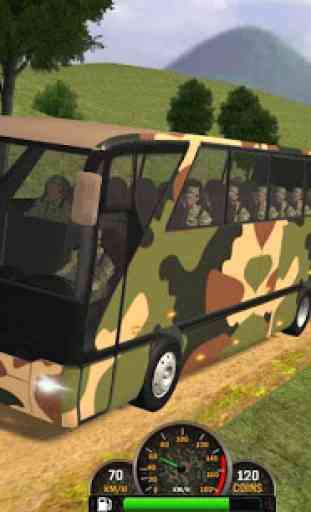 nós, exército, ônibus, dirigindo, -, militar 4